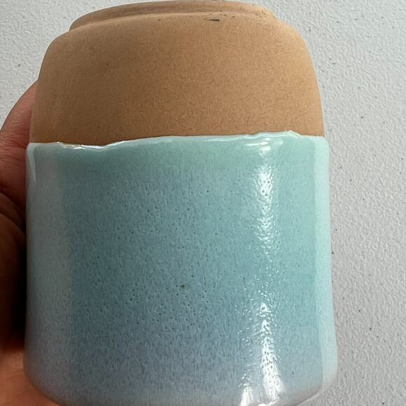 CB2 Ceramic Tea Cup Porcelain Pottery Drinkware Mug Handmade Glazed Finish - Picture 6 of 11